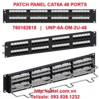Patch Panel 48 Ports Cat6A 760162818|UNP-6A-DM-2U-48 - Commscope