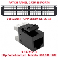 Patch Panel 48 Ports Cat5 760237041|9-1375191-2 - Commscope