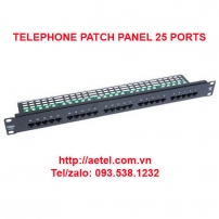 Patch Panel 25 Ports Cat3 1711213-3 - Commscope