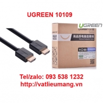 Cáp HDMI Ugreen 10109 hỗ trợ Ethernet + 4k/2k HDMI dài 5M