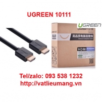 Cáp HDMI Ugreen 10111 hỗ trợ Ethernet + 1080P/60Hz HDMI dài 15M