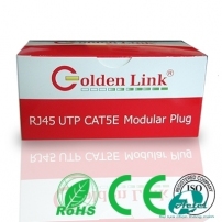 Hạt mạng RJ45 UTP (100 hạt/hộp) - Golden Link