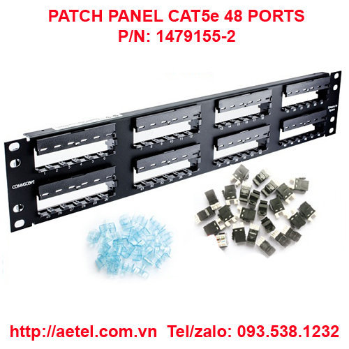 patch panel 48 port cat5e commscope 1479155 2