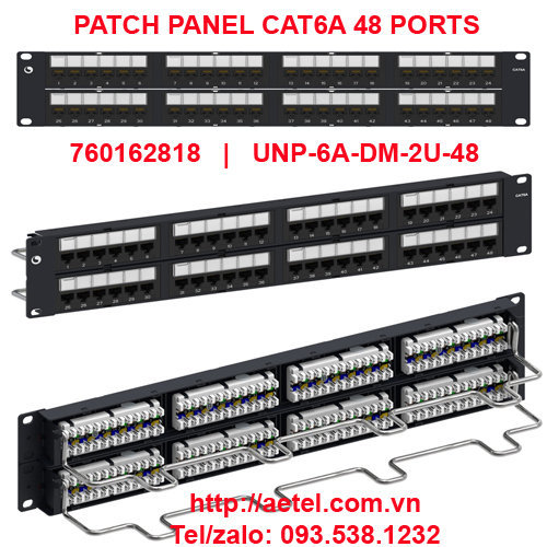 Patch panel cat 6A 48 port 760162818 commscope