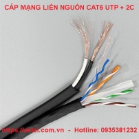 Cáp mạng liền nguồn indoor Cat6 UTP (305m) - Ancomteck