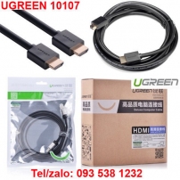 Cáp HDMI Ugreen 10107 hỗ trợ Ethernet + 4k/2k HDMI dài 2M