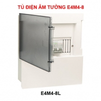 Tủ điện âm tường E4M 4-8 module