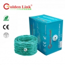 Cáp mạng Cat5e FTP - Golden Link, 305m/cuộn, vỏ màu xanh lơ