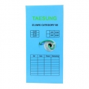 Cáp mạng Cat6e SFTP, CCS - Taesung, 305m/cuộn, vỏ màu xanh lá